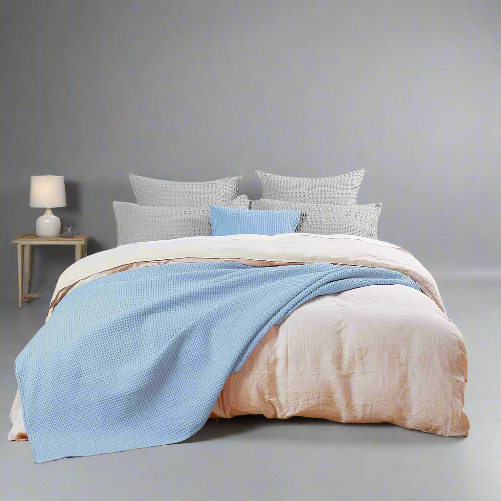 Cotton Waffle Thermal Blanket