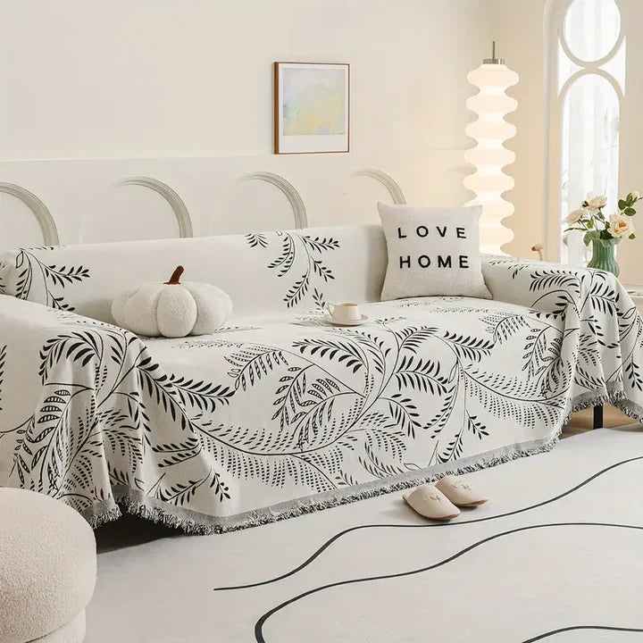 Minimalist Willow Branch Sofa Cover