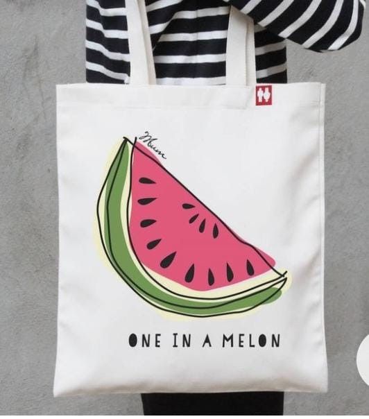 One in a Melon Tote Bag