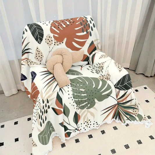 Earthy Botanicals Sofa Cover