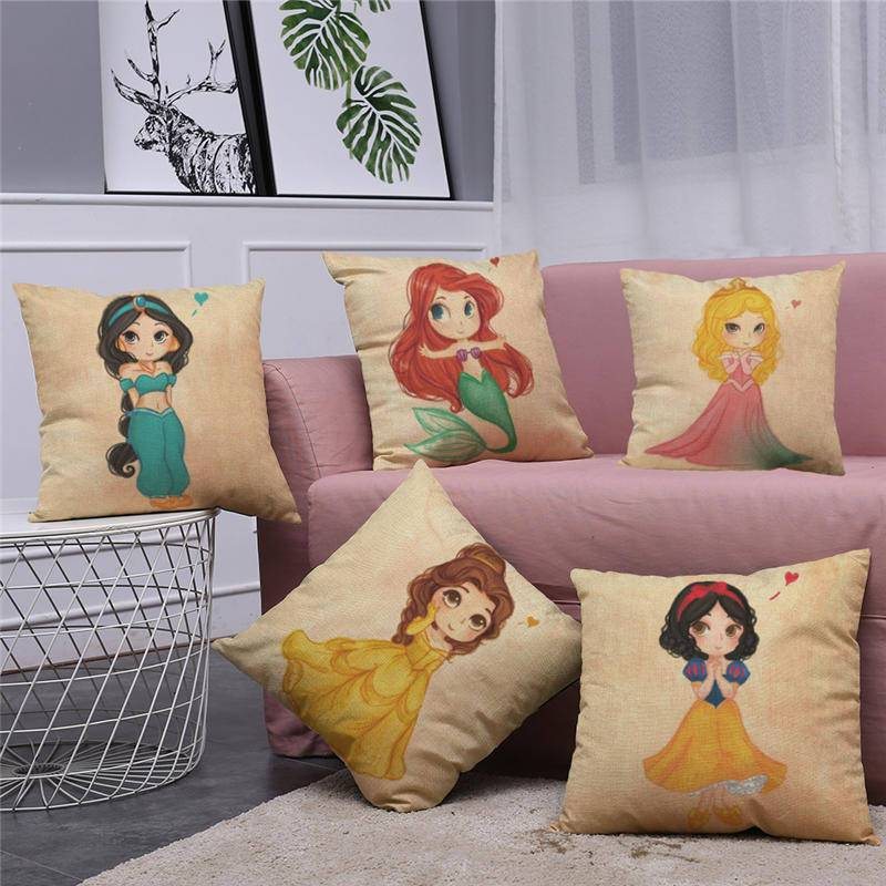 Disney Princess Cushion Cover Pack of 5