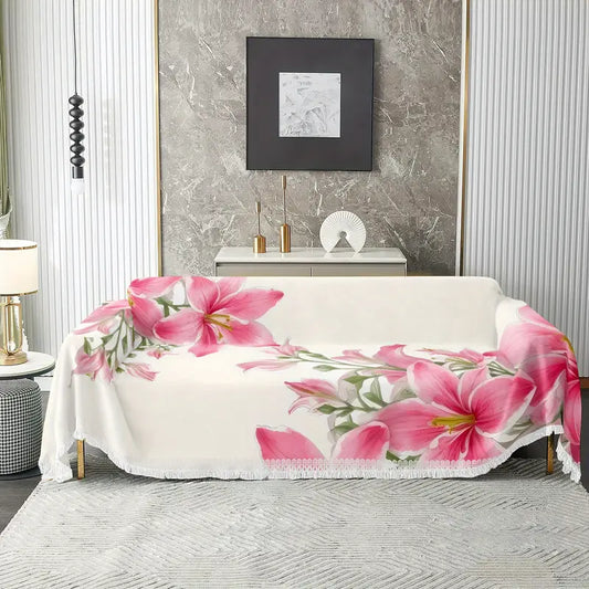 Spring Lily Sofa Cover