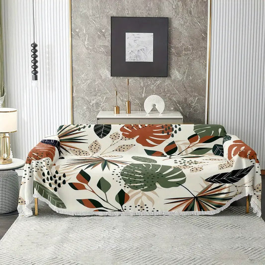 Earthy Botanicals Sofa Cover