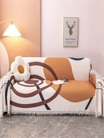 Abstract target Sofa Cover