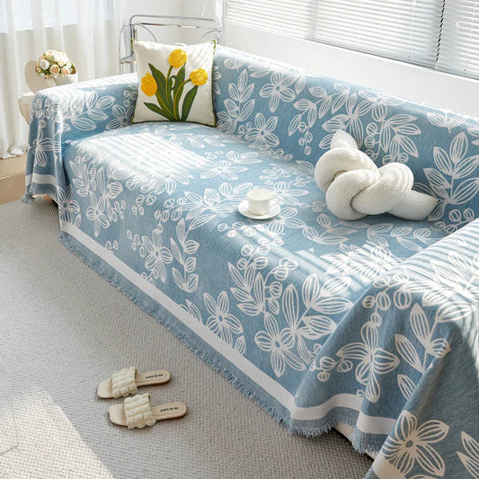 Floral Symphony Sofa Cover