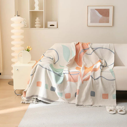 Rich Leaves Sofa Cover