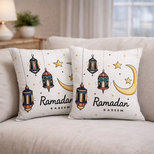 Ramadan Kareem Cushion Cover Pack of 2