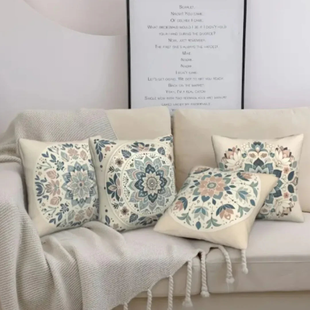 Boho Chic Cushion Covers (Pack of 4)
