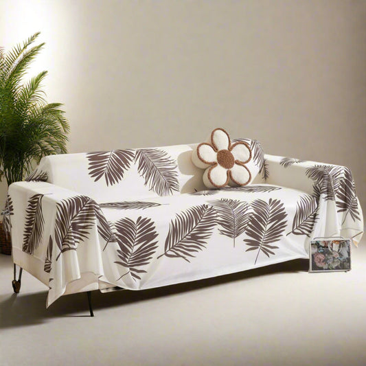 Palm Whisper Sofa Cover