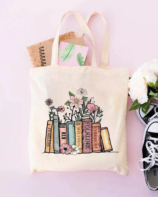 The Book Garden Tote Bag