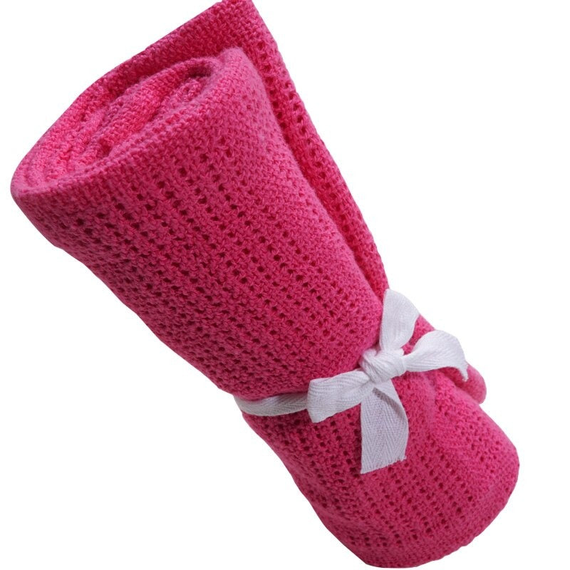 BAMBOO Baby Cotton Blanket Soft Newborn