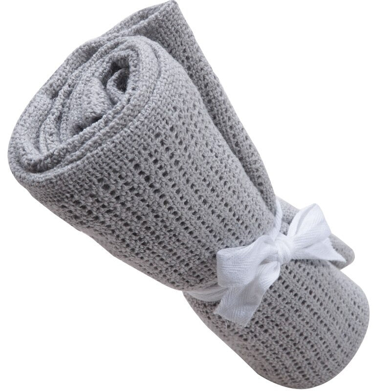 BAMBOO Baby Cotton Blanket Soft Newborn