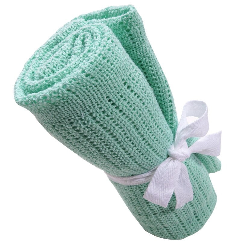 BAMBOO Baby Cotton Blanket Soft Newborn