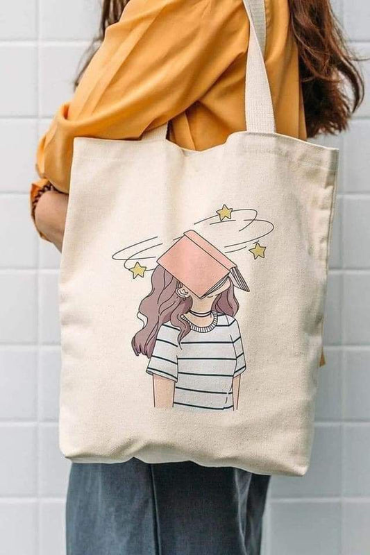 Lost in a Book Tote Bag