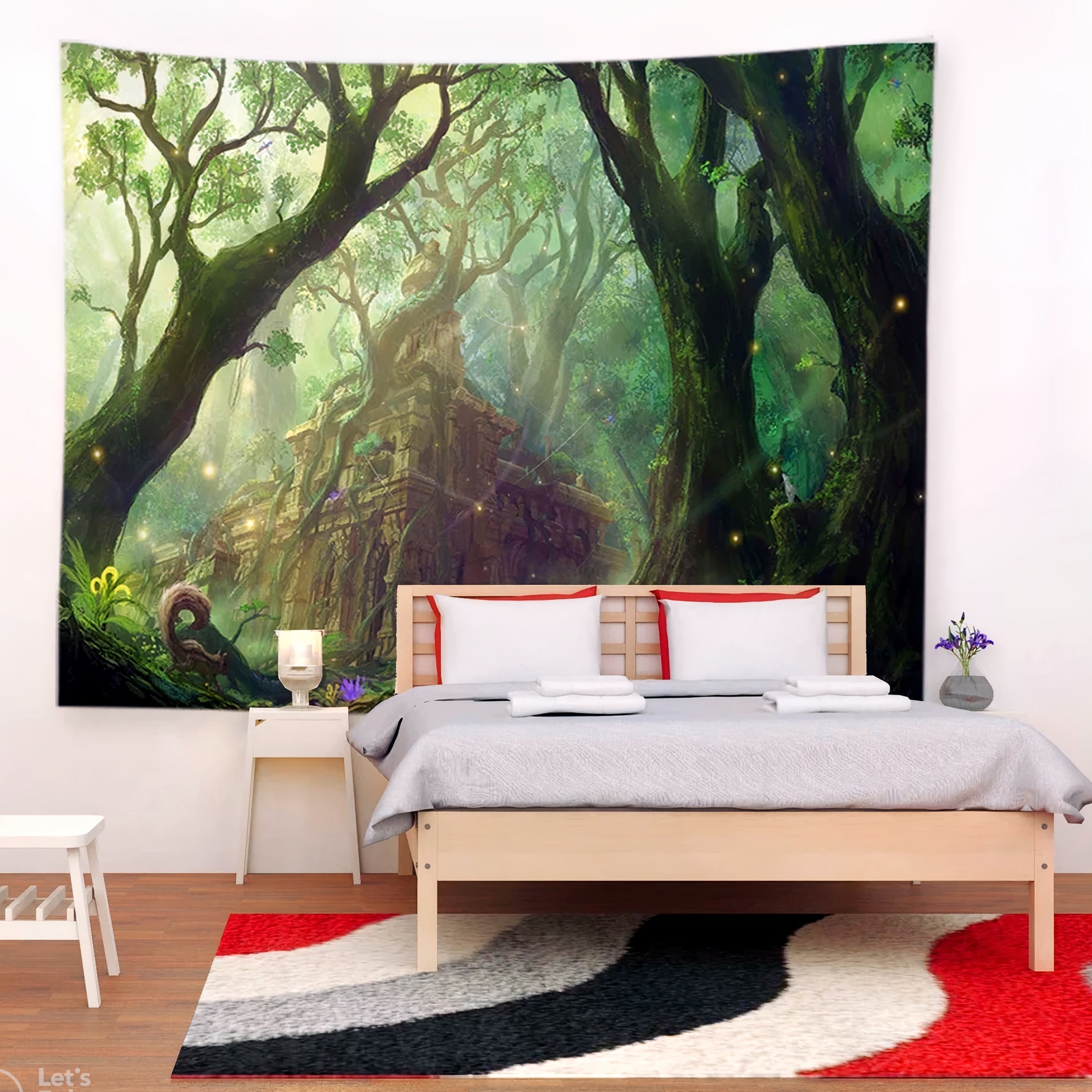 Japanese Gangle Magical Japanese Jungle Tapestry – nisadeluxestore