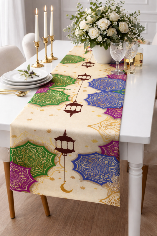 Festive lanterns Table Runner
