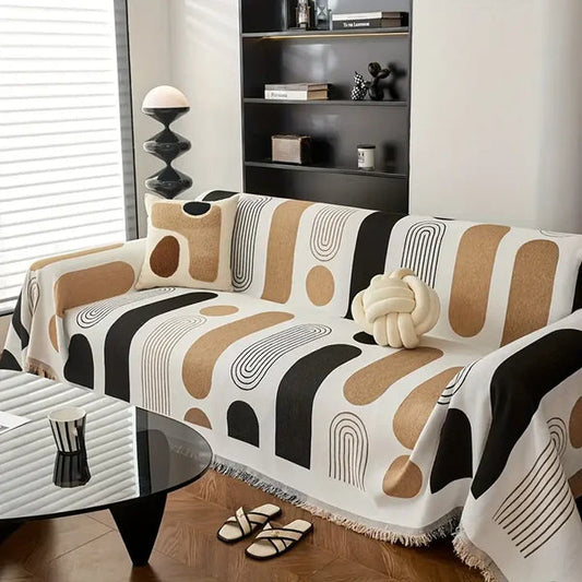 Contemporary Chenille Sofa